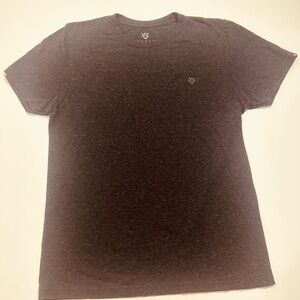 2 shirts Black and brown  Veece Buckle Men Shirt Size Small Short Sleeve Solid